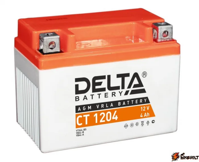 akkumulyatornaya-batareya-delta-ct-1204-12v-4ah-0 Аккумуляторная батарея Delta CT 1204 (12V / 4Ah) — изображение 1