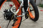 Электровелосипед bikevolt Electro blue 700W Велогибрид Экобайк Электро голубой 700Вт — изображение 4