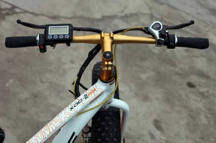 Электровелосипед bikevolt Electro blue 700W Велогибрид Экобайк Электро голубой 700Вт — изображение 6