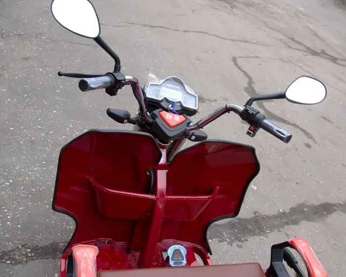 Пассажирская электрическая тележка(электротрицикл) bikevolt TL-800Q — изображение 8