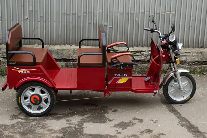 Пассажирская электрическая тележка(электротрицикл) bikevolt TL-800Q — изображение 9