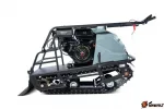 Мотобуксировщик Бурлак-M2 FS короткий на склизах 15 л.с.