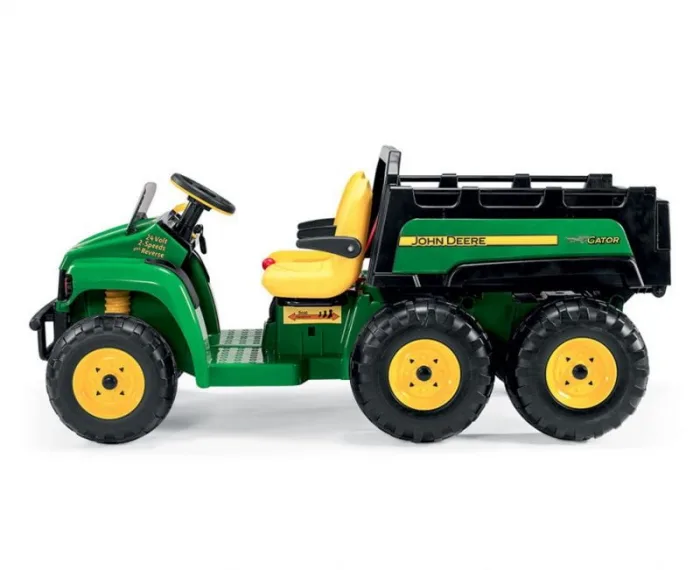 detskij-elektromobil-traktor-peg-perego-john-deere-gator-hpx-6x4-3 Детский электромобиль трактор PEG-PEREGO John Deere GATOR HPX 6x4 — изображение 4