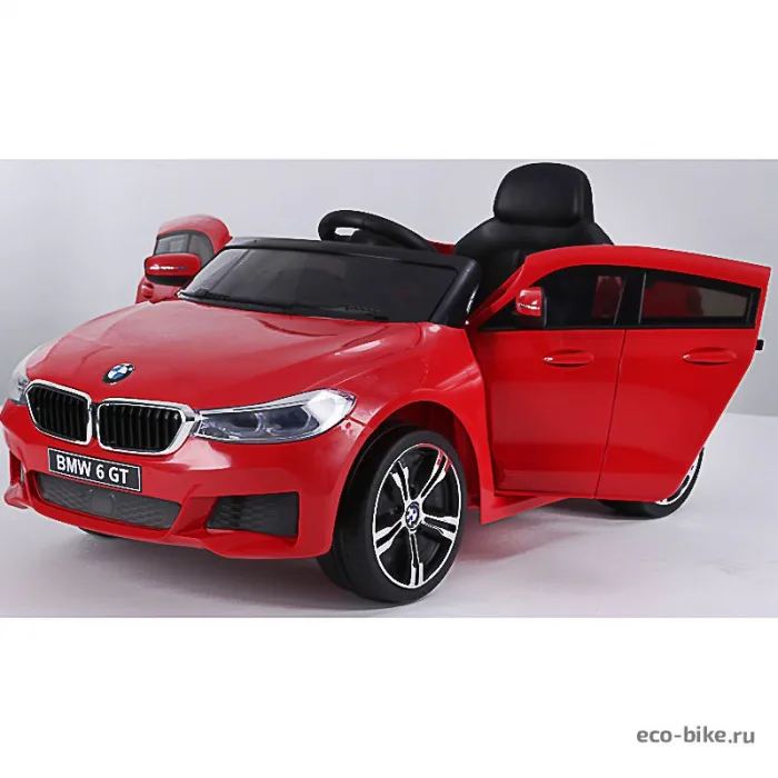 Детский электромобиль RiverToys BMW 6 GT JJ2164 с дистанционным управлением Etoro — изображение 7