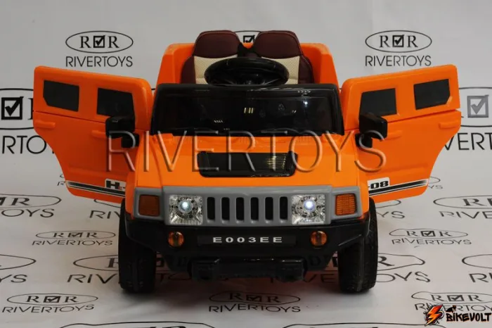detskij-jelektromobil-hummer-e003ee-river-toys-0 Детский электромобиль Hummer Е003ЕЕ Etoro original — изображение 1