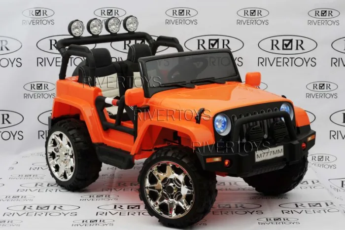 Детский электромобиль RiverToys JEEP M777MM Etoro original — изображение 2