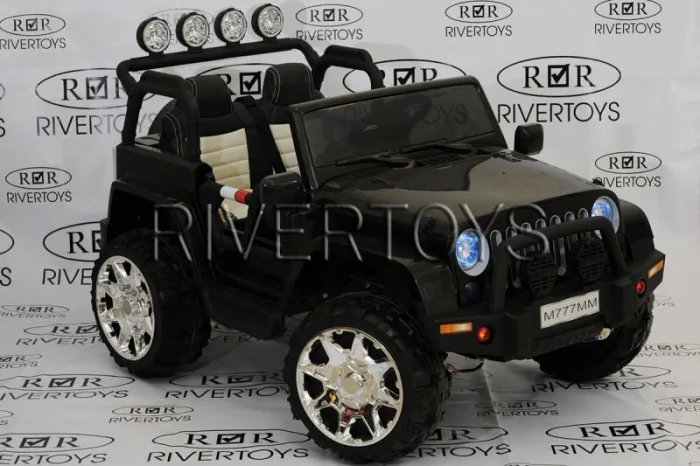 Детский электромобиль RiverToys JEEP M777MM Etoro original — изображение 4
