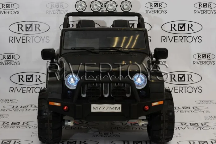 Детский электромобиль RiverToys JEEP M777MM Etoro original — изображение 5