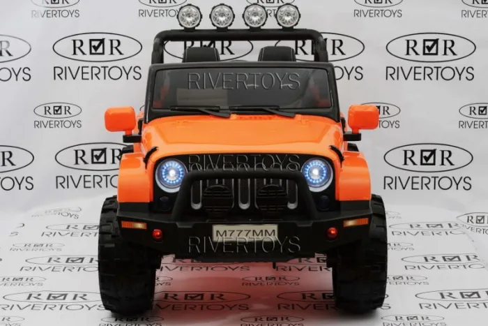Детский электромобиль RiverToys JEEP M777MM Etoro original — изображение 7