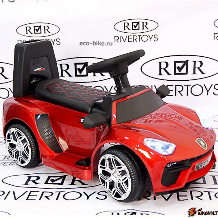 detskij-jelektromobil-lamborghini-e999ee-river-toys-0 Детский электромобиль RiverToys Lamborghini E999EE Etoro original — изображение 1