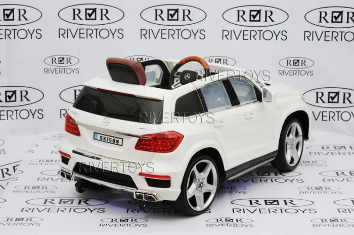 Детский электромобиль RiverToys Mercedes-Benz GL63 A999AA 4x4 Etoro original — изображение 11