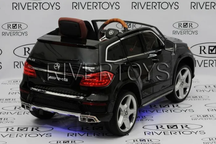 Детский электромобиль RiverToys Mercedes-Benz GL63 A999AA 4x4 Etoro original — изображение 6