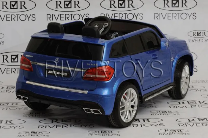Детский электромобиль RiverToys Mersedes-Benz GLS63 4WD Etoro original — изображение 2