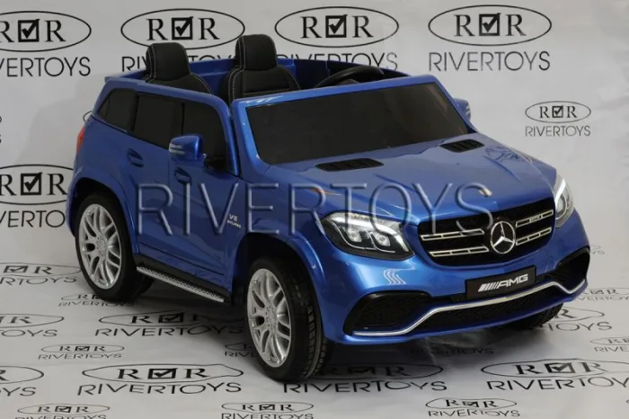 Детский электромобиль RiverToys Mersedes-Benz GLS63 4WD Etoro original — изображение 3