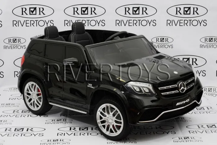 Детский электромобиль RiverToys Mersedes-Benz GLS63 4WD Etoro original — изображение 9