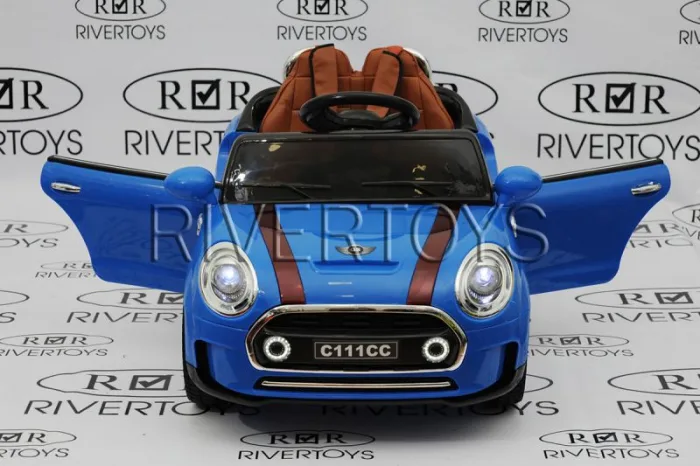 detskij-jelektromobil-mini-cooper-s111ss-river-toys-2 Детский электромобиль RiverToys Mini Cooper С111СС Etoro original — изображение 3