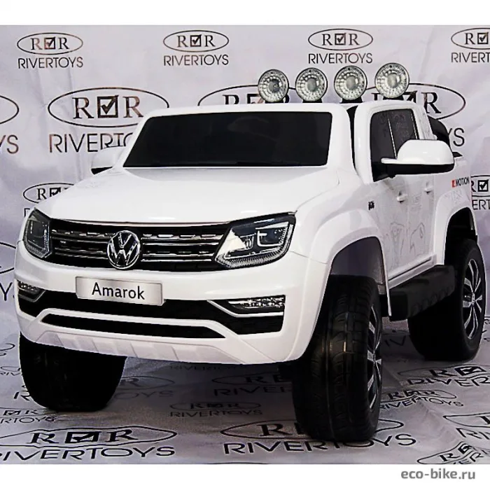 Детский электромобиль RiverToys Volkswagen Amarok M999MM 4WD Etoro original — изображение 2