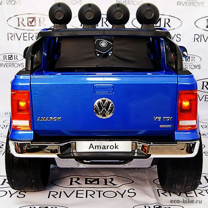 Детский электромобиль RiverToys Volkswagen Amarok M999MM 4WD Etoro original — изображение 14