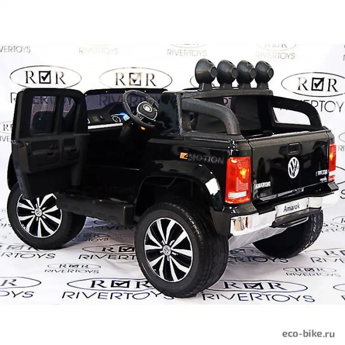 Детский электромобиль RiverToys Volkswagen Amarok M999MM 4WD Etoro original — изображение 24