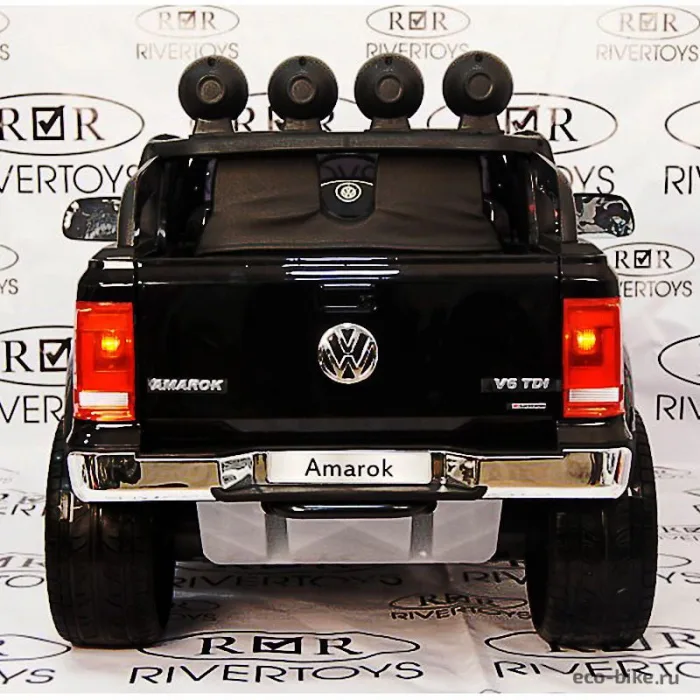 Детский электромобиль RiverToys Volkswagen Amarok M999MM 4WD Etoro original — изображение 25