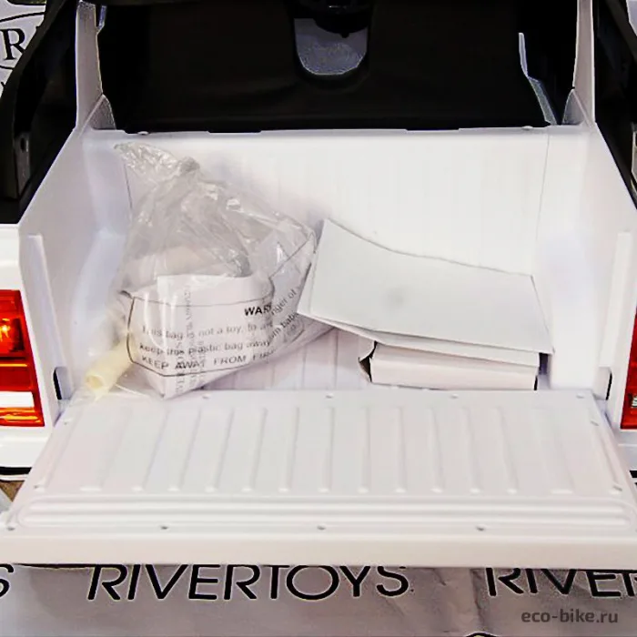 Детский электромобиль RiverToys Volkswagen Amarok M999MM 4WD Etoro original — изображение 7