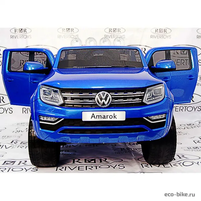 Детский электромобиль RiverToys Volkswagen Amarok M999MM 4WD Etoro original — изображение 9
