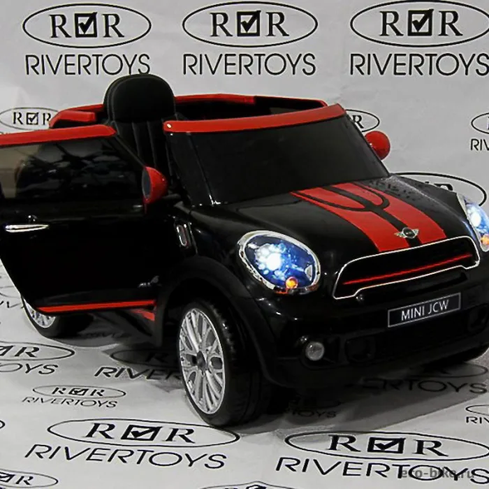 Детский электромобиль RiverToys Mini Cooper JJ2258 Etoro original — изображение 11