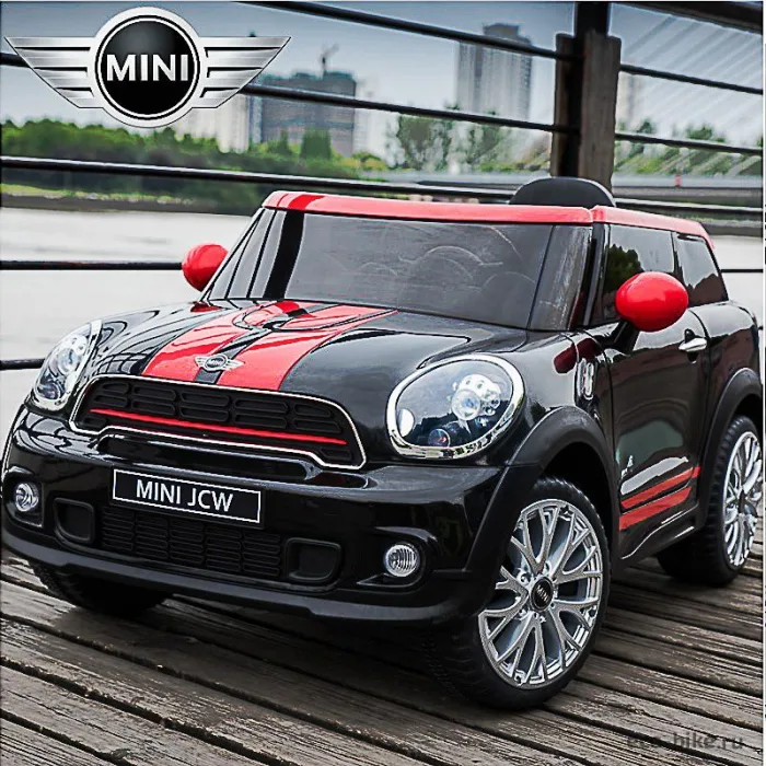 Детский электромобиль RiverToys Mini Cooper JJ2258 Etoro original — изображение 14