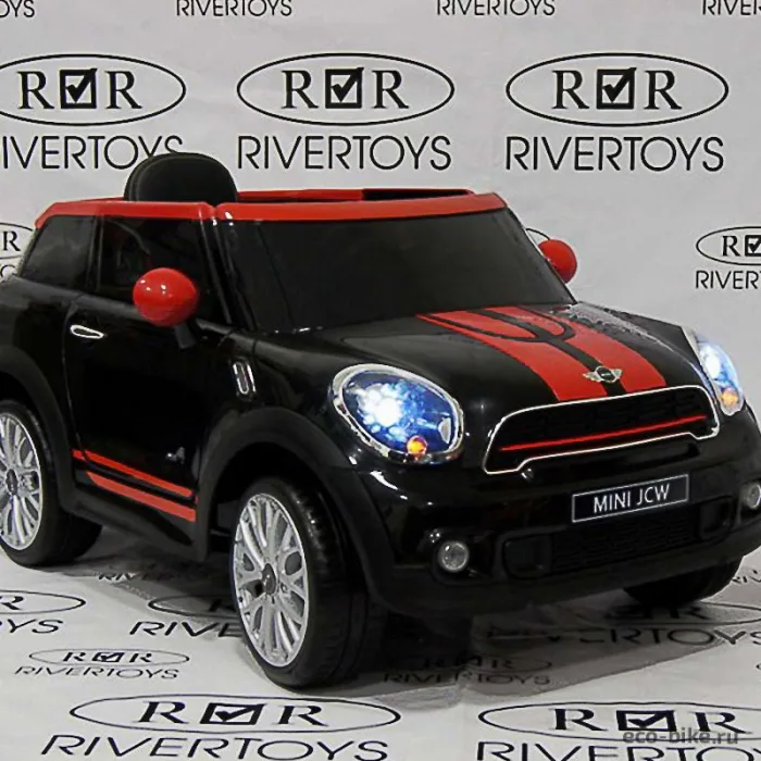 Детский электромобиль RiverToys Mini Cooper JJ2258 Etoro original — изображение 8