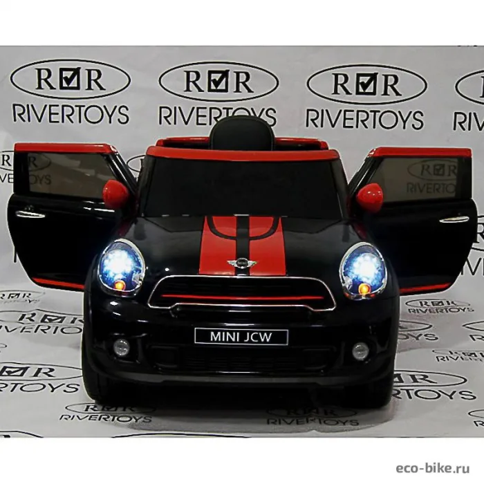 Детский электромобиль RiverToys Mini Cooper JJ2258 Etoro original — изображение 10