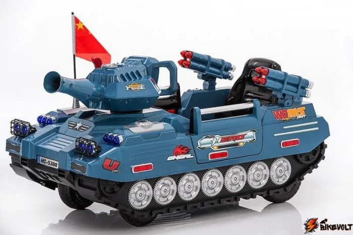 detskij_elektroskuter_wellness_racer_522-01-0 Танк С222СР с дистанционным управлением синий(снят с производства) — изображение 1