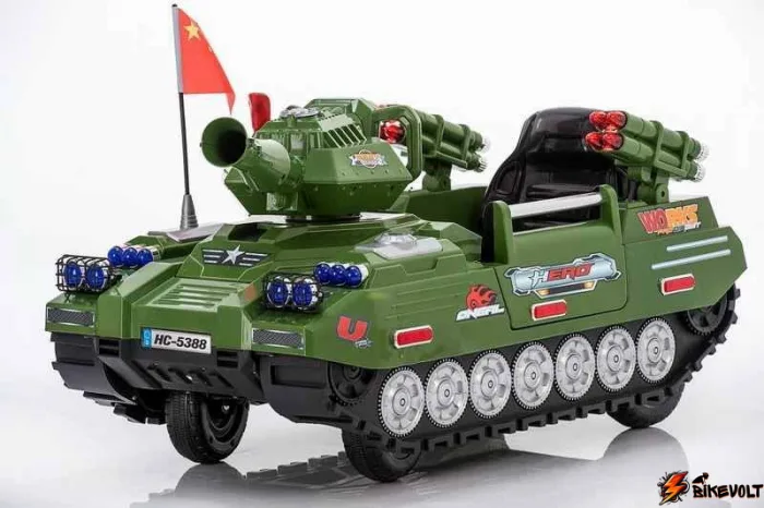 detskij_elektroskuter_wellness_sambit_250_221-02-0 Танк С222СР с дистанционным управлением зеленый(снят с производства) — изображение 1