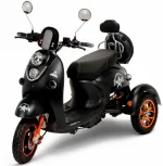 Трицикл Etoro Vespa RETRO NEW 1000w 48v 20Ah - электроскутер — изображение 2