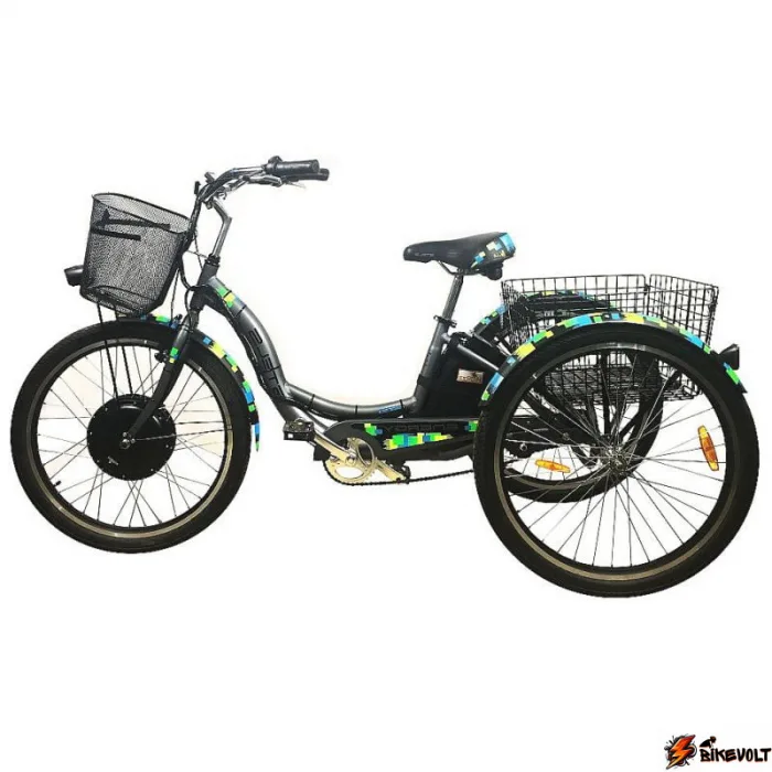 e-trike-stels-electro-350w-1000w-0 Электровелосипед E-trike Stels Electro трицикл(трехколесный) 350-1000Вт — изображение 1