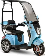 Электроскутер (электротрицикл) - E-trike Tristar Cabine