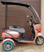 E-trike Vespa Cabine - электроскутер(электротрицикл) — изображение 4