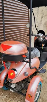 E-trike Vespa Cabine - электроскутер(электротрицикл) — изображение 8