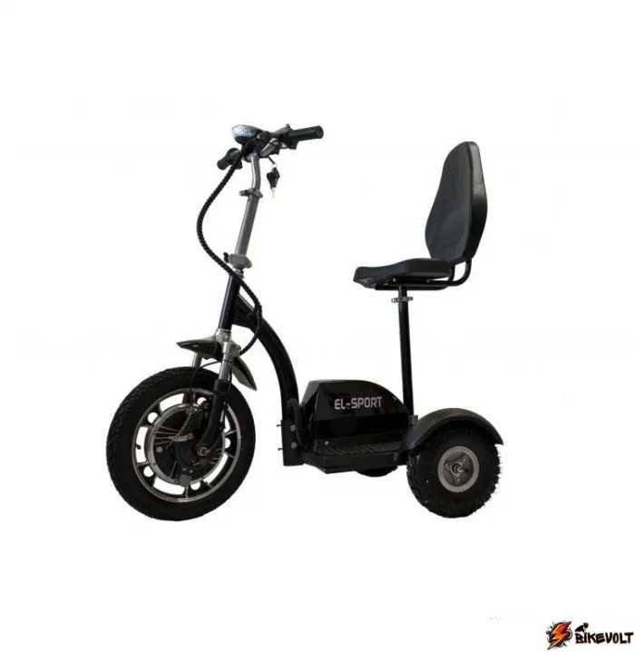 el-sport-zappy-ds-500w-0 Электросамокат El-sport Zappy 500W 48V/12Ah (с передней вилкой и сиденьем) — изображение 1