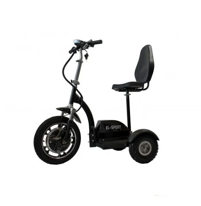 Электросамокат El-sport Zappy 500W 48V/12Ah (с передней вилкой и сиденьем) — изображение 2