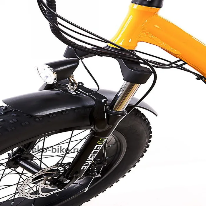 elbike-taiga-1-3 Электровелосипед Elbike Taiga 1 500w 48v10,4 Оранжевый без багажника — изображение 4