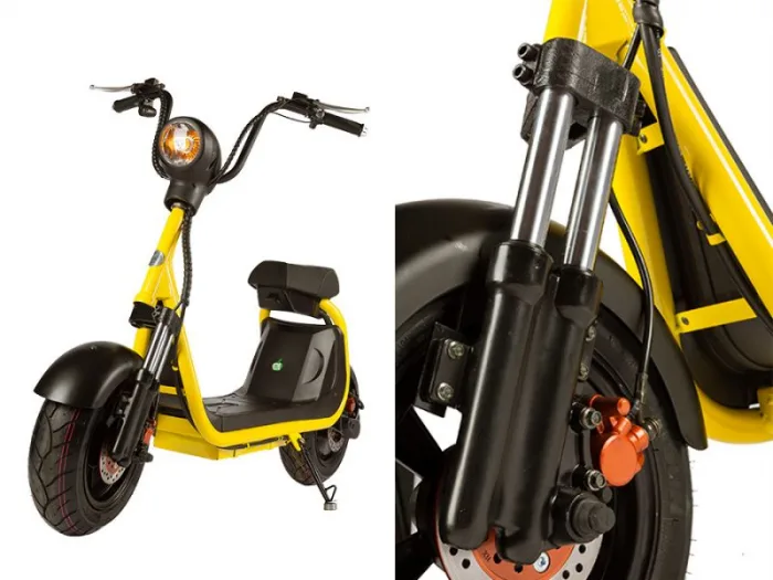 Электроскутер Eltreco Citycoco Zero — изображение 8