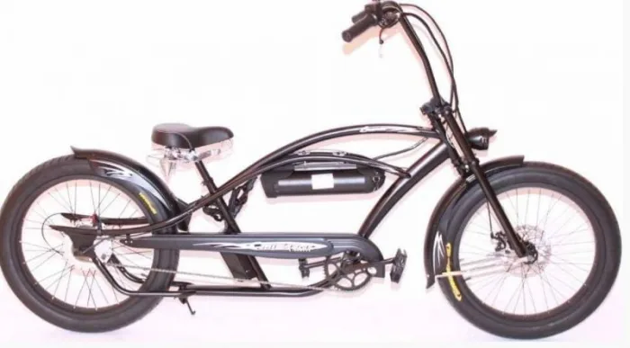 Электровелосипед Чоппер Micargi Bronco black 48V 500W — изображение 2