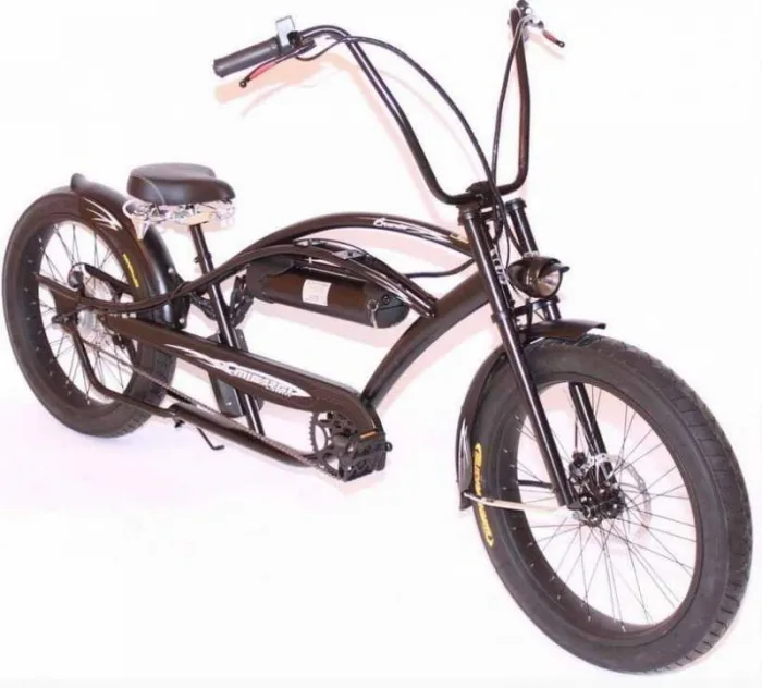Электровелосипед Чоппер Micargi Bronco black 48V 500W — изображение 3