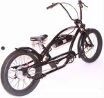 Электровелосипед Чоппер Micargi Bronco black 48V 500W — изображение 4