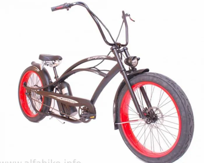 Электровелосипед Чоппер Micargi Bronco Red Bird 36V 500W — изображение 5