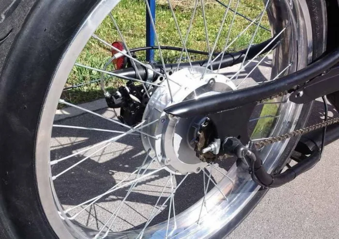 Электровелосипед Чоппер Micargi Bronco Silver Bird 36V 500W — изображение 5