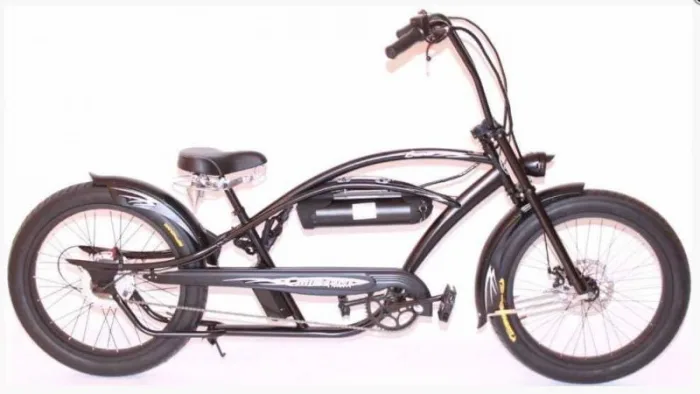 Электровелосипед Чоппер Micargi Bronco Silver Bird 36V 500W — изображение 7