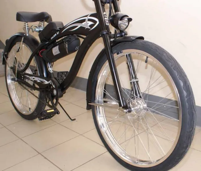 Электровелосипед Чоппер Micargi Falcon GT 36V 500W black — изображение 4