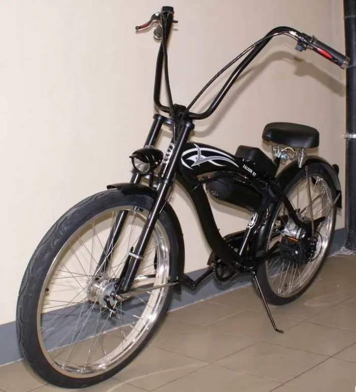 Электровелосипед Чоппер Micargi Falcon GT 36V 500W black — изображение 5