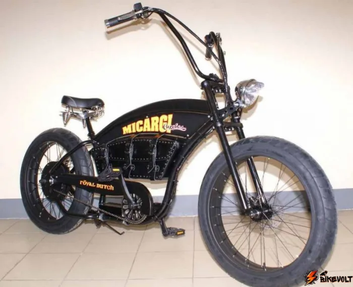 electrovelosiped-chopper-royal-dutch-ewxtreme-kupit-0 Электровелосипед Чоппер Micargi Royal Dutch Extreme 1500W Electro — изображение 1